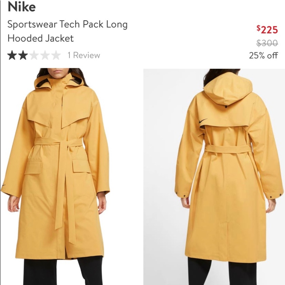Nike Sportswear Tech Pack Long Hooded Jacket (Women’s)